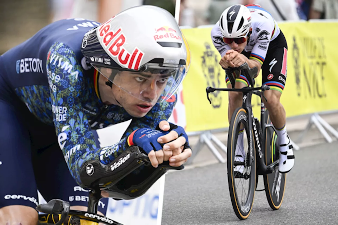 Twee dagen rusten in Nice, daarna vliegen Remco Evenepoel en Wout van Aert al naar Parijs: “Voor zo’n doel kan