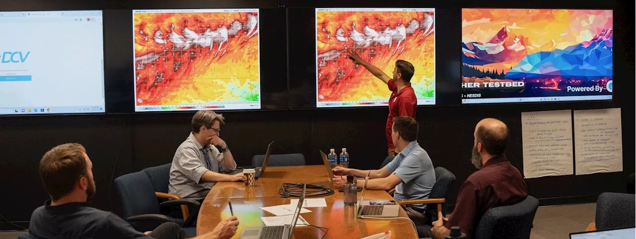 NOAA tests next-generation wildfire detection and warning tools