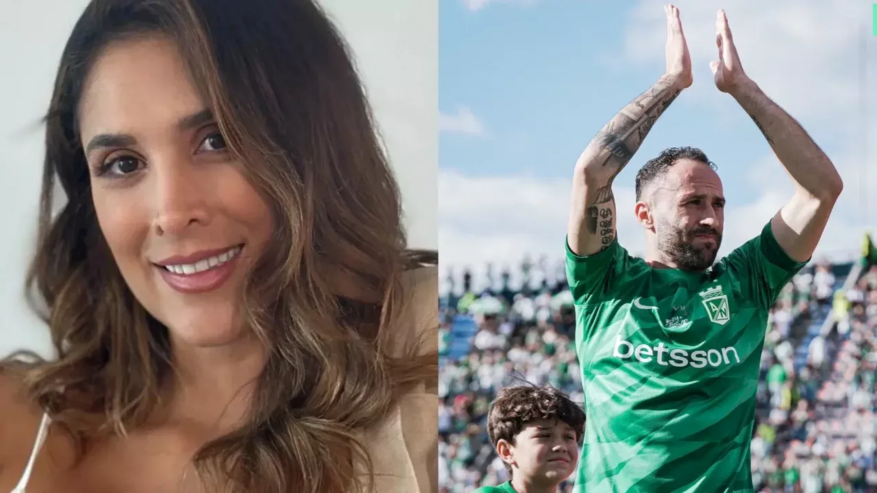 Daniela Ospina compartió la alegría tras la conmovedora presentación de David con Atlético Nacional