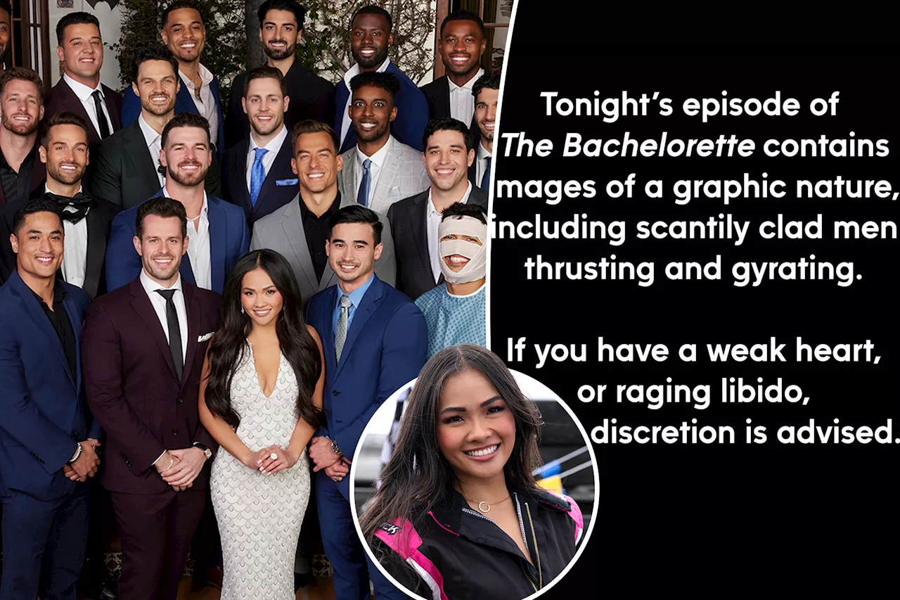 'Bachelorette' issues a warning for Season 21's next episode over 'scantily clad men thrusting'