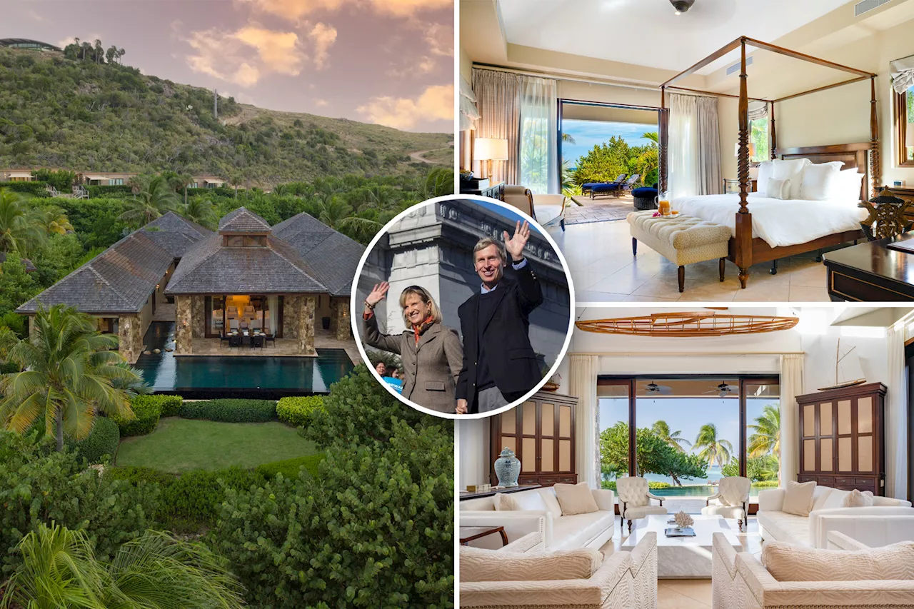 Former New Hampshire Gov. John Lynch lists luxe British Virgin Islands home for $15.9M