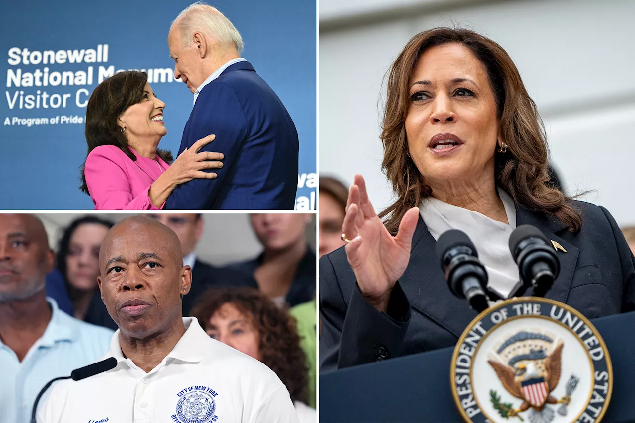 NY Dems rush to throw support behind Kamala Harris, drag state’s delegates with them