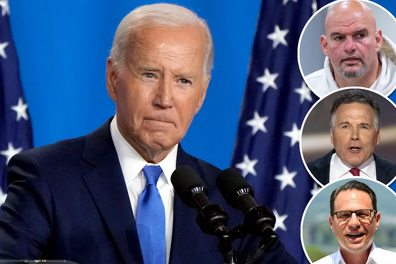 Pennsylvania Democrats split on Kamala Harris as Biden drops out of 2024 election