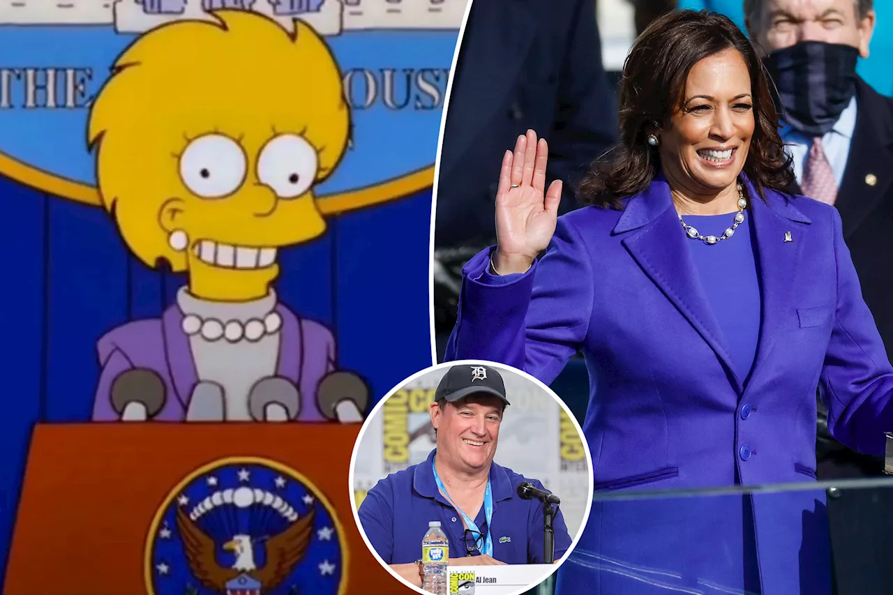 'Simpsons' writer responds to the show predicting Kamala Harris' presidential run