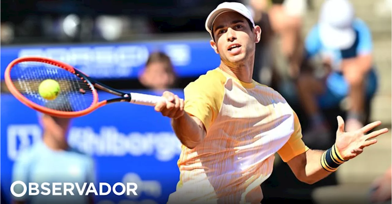 Tenista Nuno Borges com melhor ranking da carreira, após triunfo sobre Nadal em Bastad