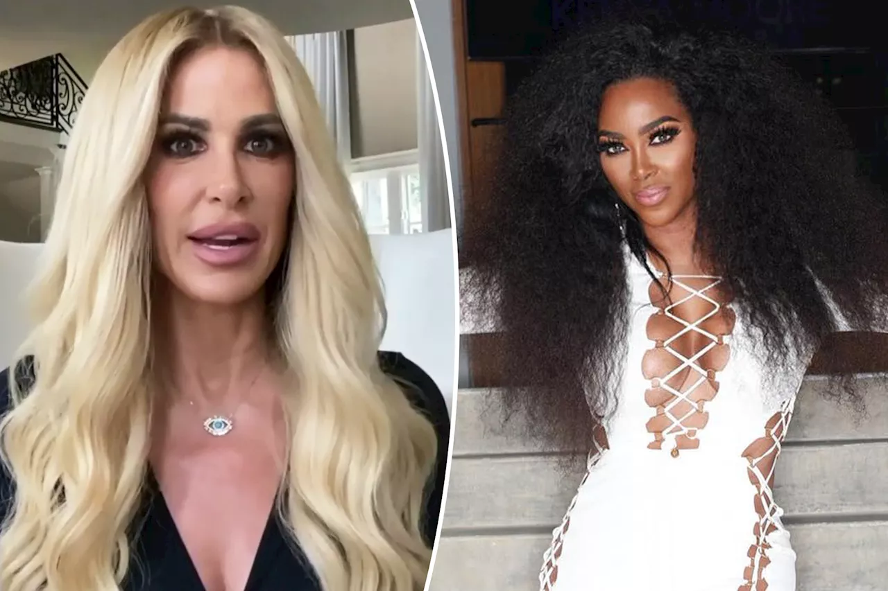  Kim Zolciak celebrates Kenya Moore's 'RHOA' firing: 'Best thing that could ever happen to that show'