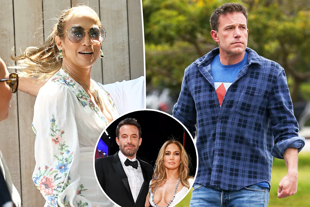 What Ben Affleck was up to while Jennifer Lopez was celebrating her birthday in the Hamptons