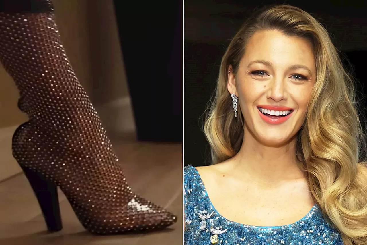 Blake Lively Reveals She 'Loaned' Her 'Real-Life' Sparkly Boots to Her It Ends with Us Character