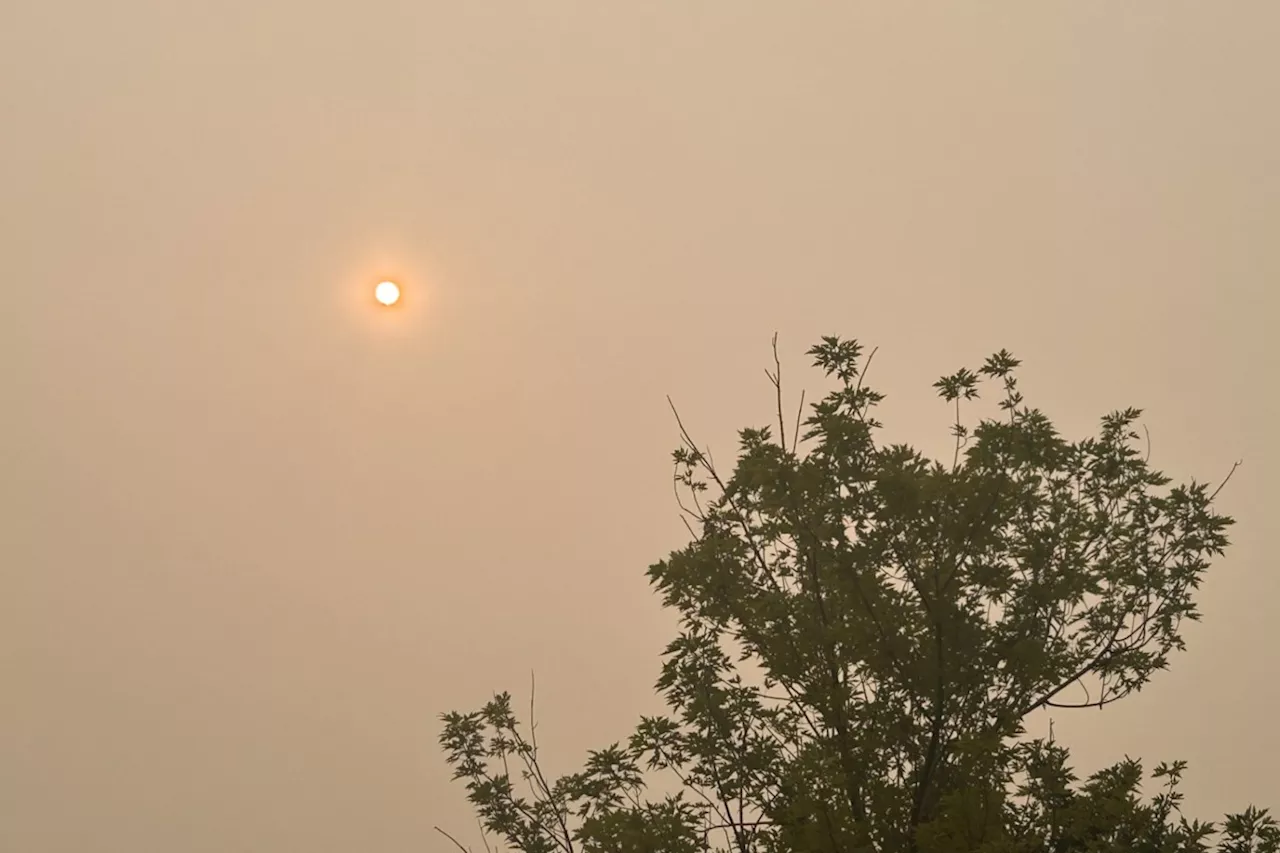 Severe storm possible as wildfire smoke lingers over Prince George