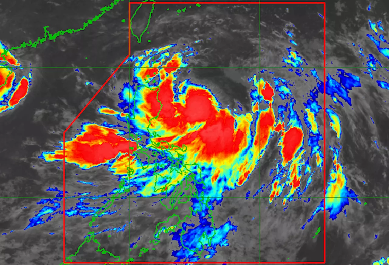 Severe Tropical Storm Carina further intensifies as it enhances southwest monsoon