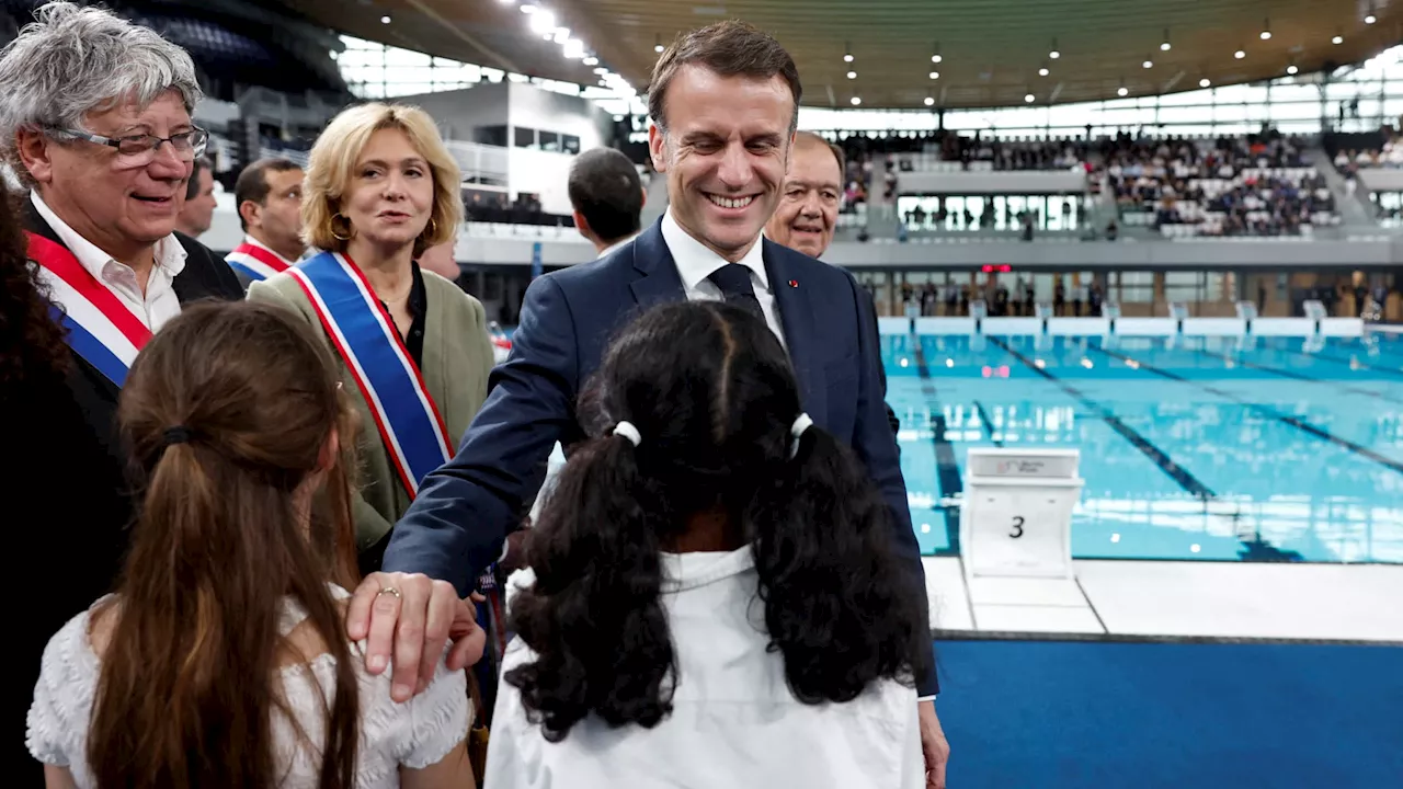 JO 2024: Emmanuel Macron passe en mode olympique, avec la visite du village pour démarrer