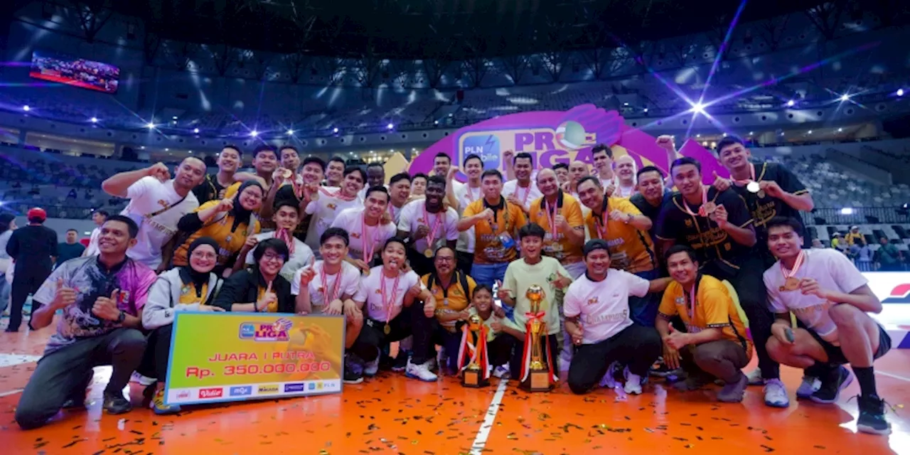 Akhiri Dominasi Lavani, Jakarta Bhayangkara Presisi Juara Proliga 2024