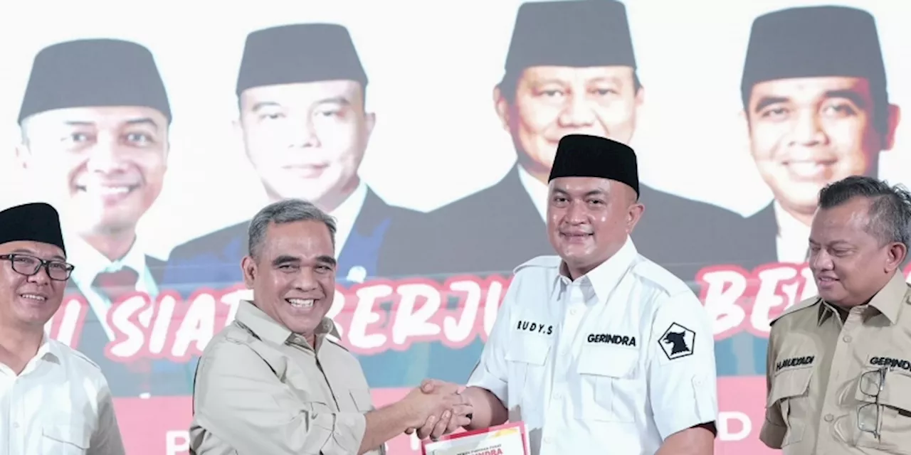 Gerindra All Out Dukung Rudy Susmanto di Pilbup Bogor