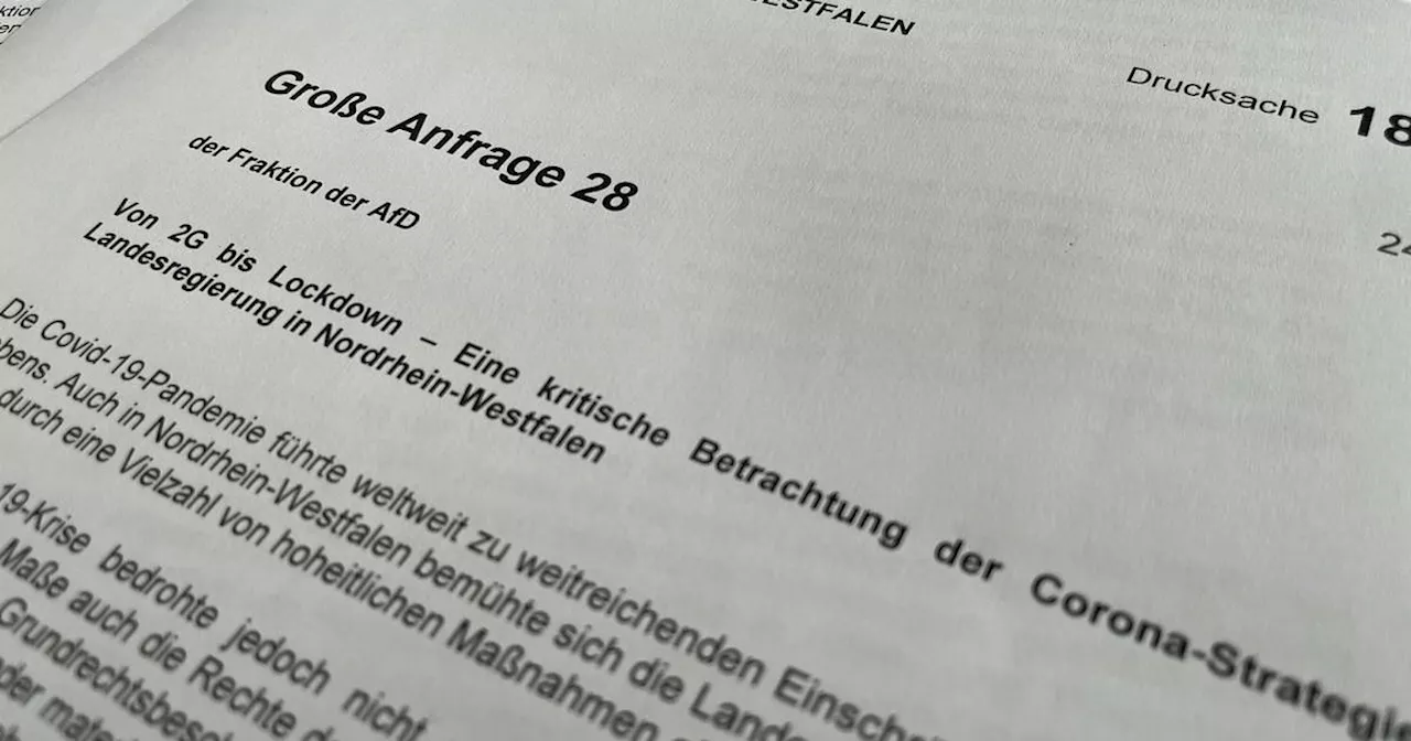 NRW-Landtag​: Große Anfragen haben sich mehr als verdoppelt​