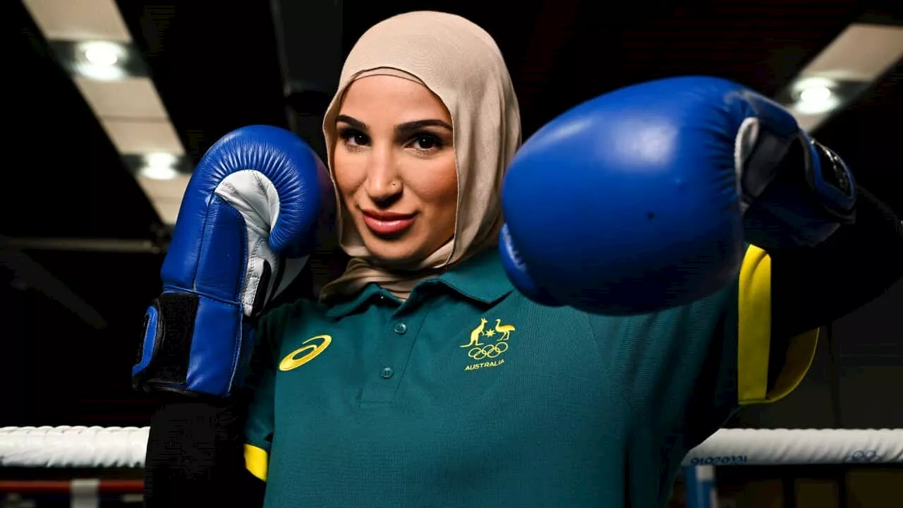 Tina Rahimi: Australia's hijabi boxer has no fear heading to her first Olympics