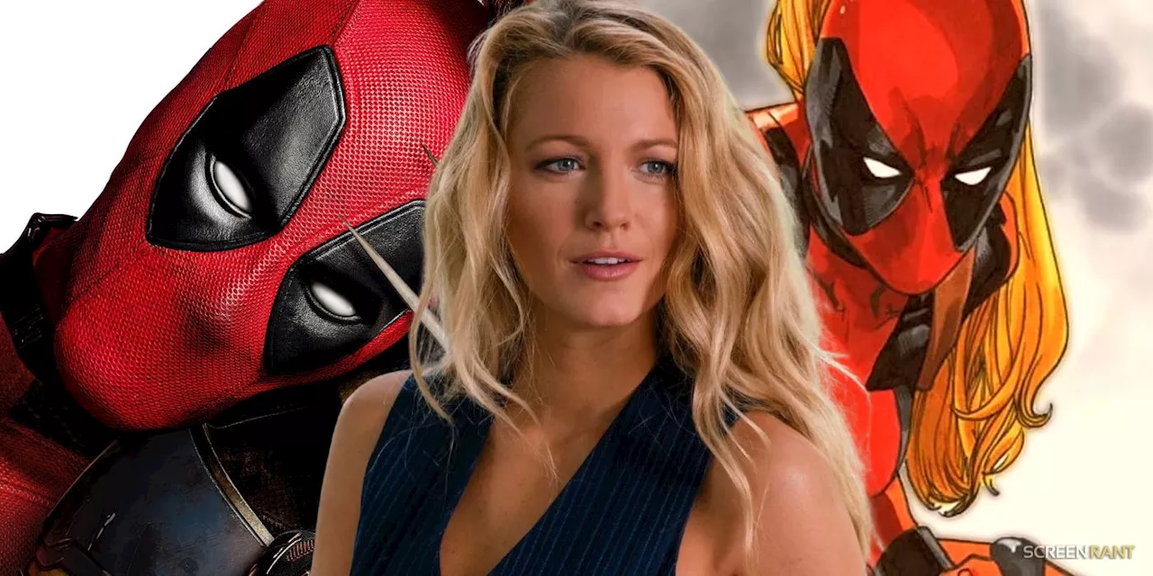 Blake Lively Fuels Speculation She's Lady Deadpool With New Deadpool & Wolverine Set Photo