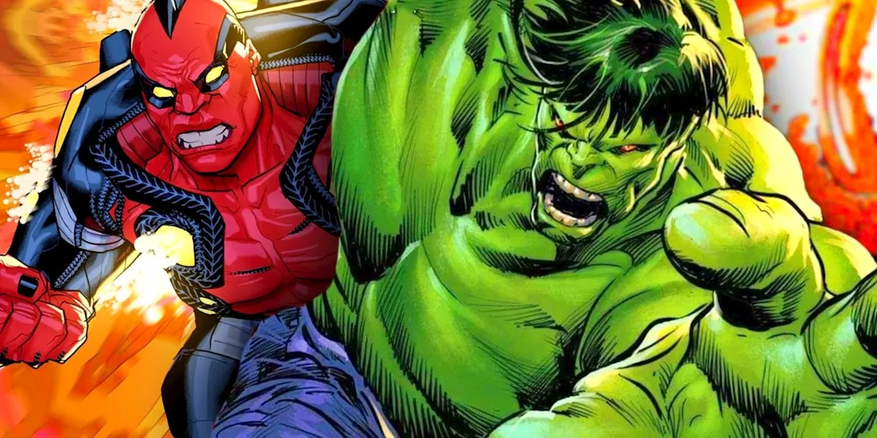 New Red Hulk Redefines Hulk's Jump Strength with a Mind-Blowing Power Feat