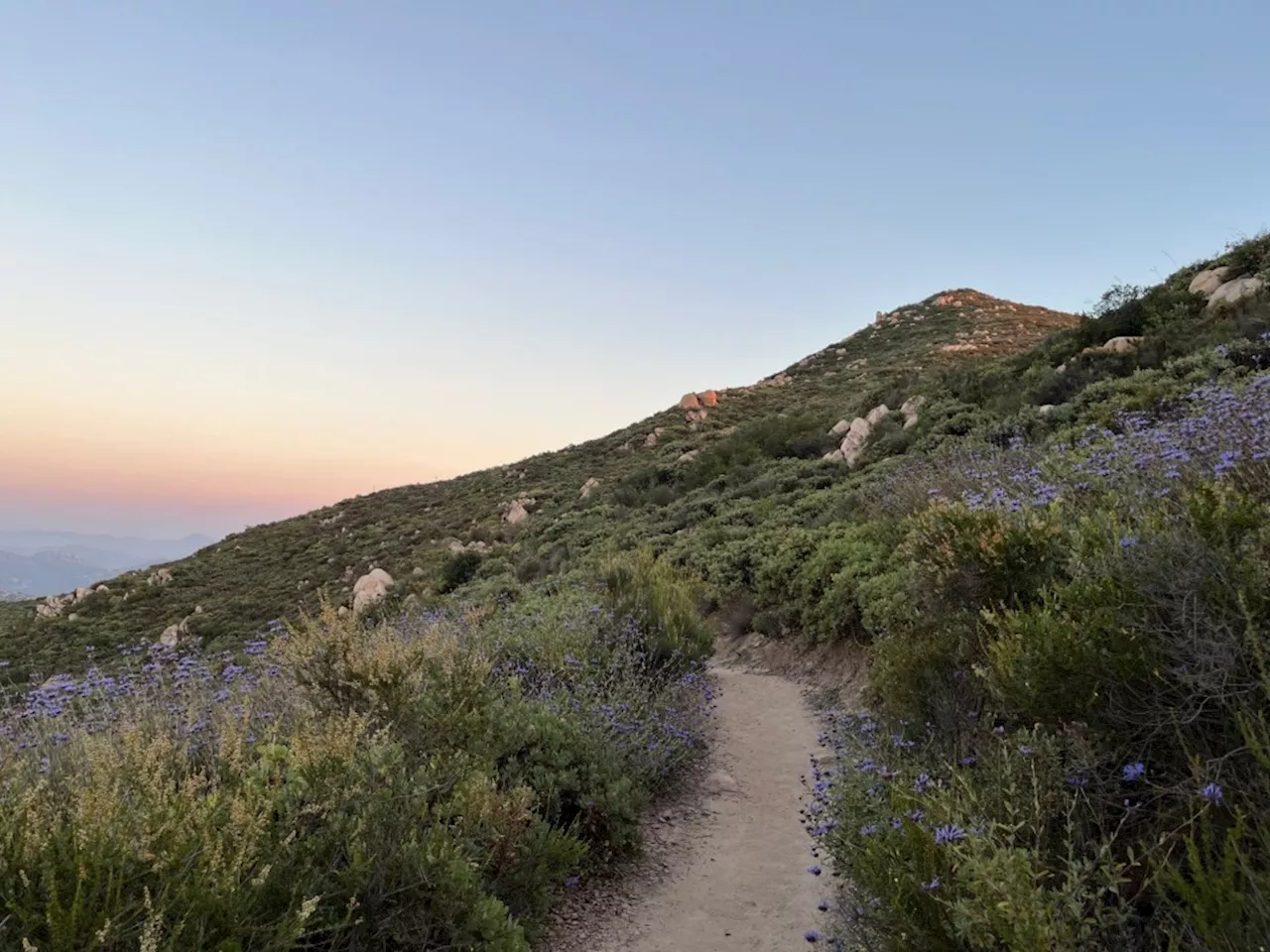 Hike of the week: East County shows off at golden hour on Iron Mountain