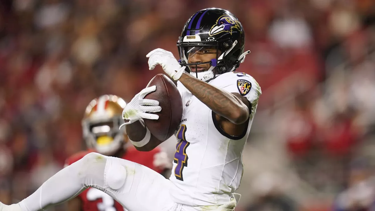 Baltimore Ravens WR Zay Flowers Reveals Goals for 2024