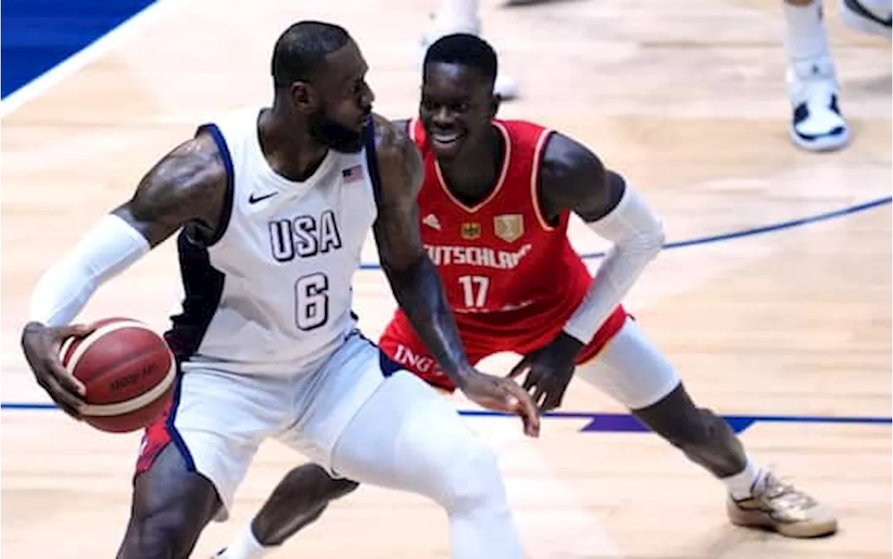 Team USA resta imbattuta (5-0): ko anche la Germania, LeBron James ancora decisivo