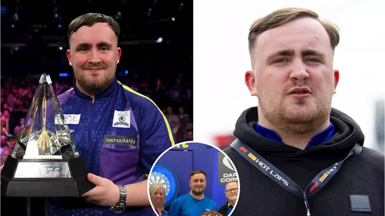 Fans have noticed something different about Luke Littler in photo of latest tournament win