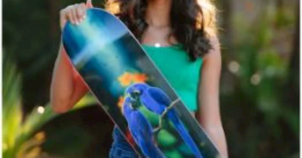 Rayssa Leal competirá com skate personalizado nos Jogos de Paris