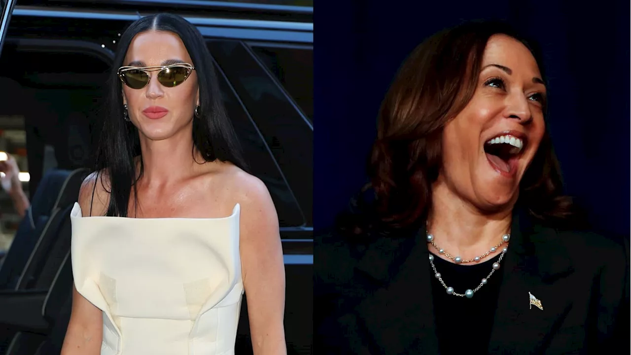 Katy Perry Hopes Kamala’s Run for President Can Save ‘Woman’s World’