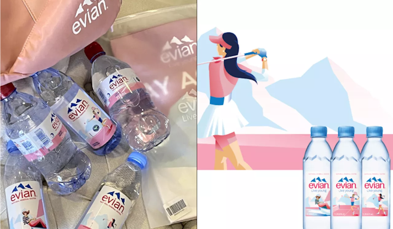 Jenama Air evian Perkenal Botol Edisi Terhad Sukan ‘Live Young’ 2024 Untuk 3 Suka Ikonik!