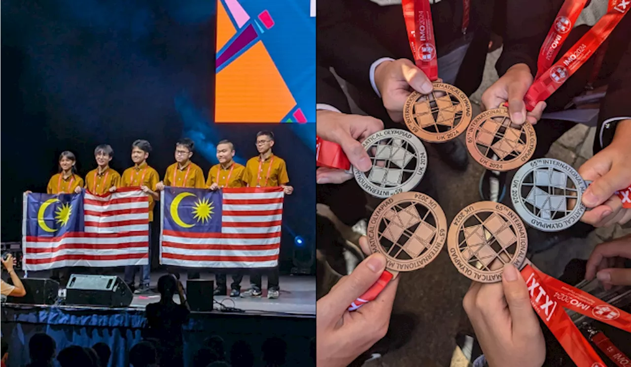 Malaysia Cipta Sejarah Di Pertandingan Olimpiad Matematik Antarabangsa 2024, Kesemua Wakil Negara Terima Pingat