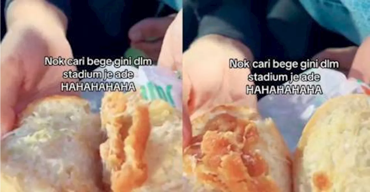 Customer shares burger with ‘no patty, just breading’