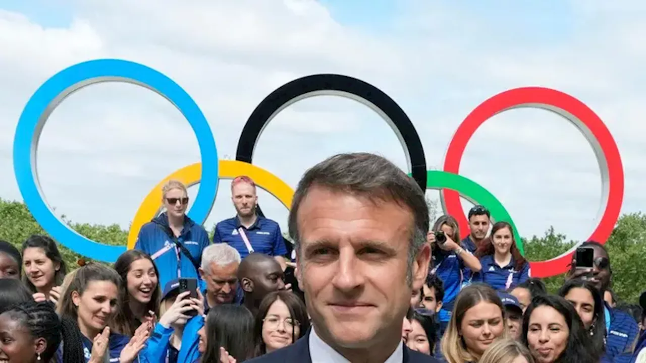 Emmanuel Macron antes del inicio de Paris 2024: 'Estamos listos'