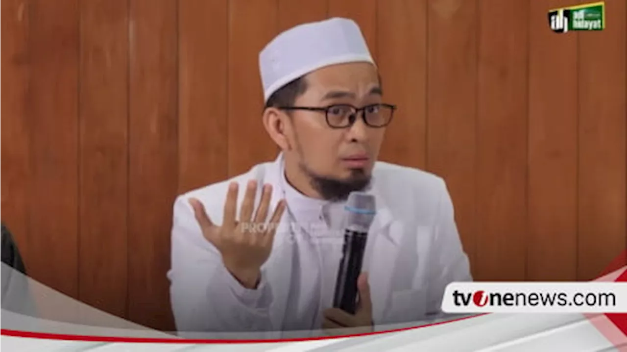 Jangan Sedih Saat Ada Masalah, Kata Ustaz Adi Hidayat Cara Allah SWT Naikkan Hidup Anda karena...