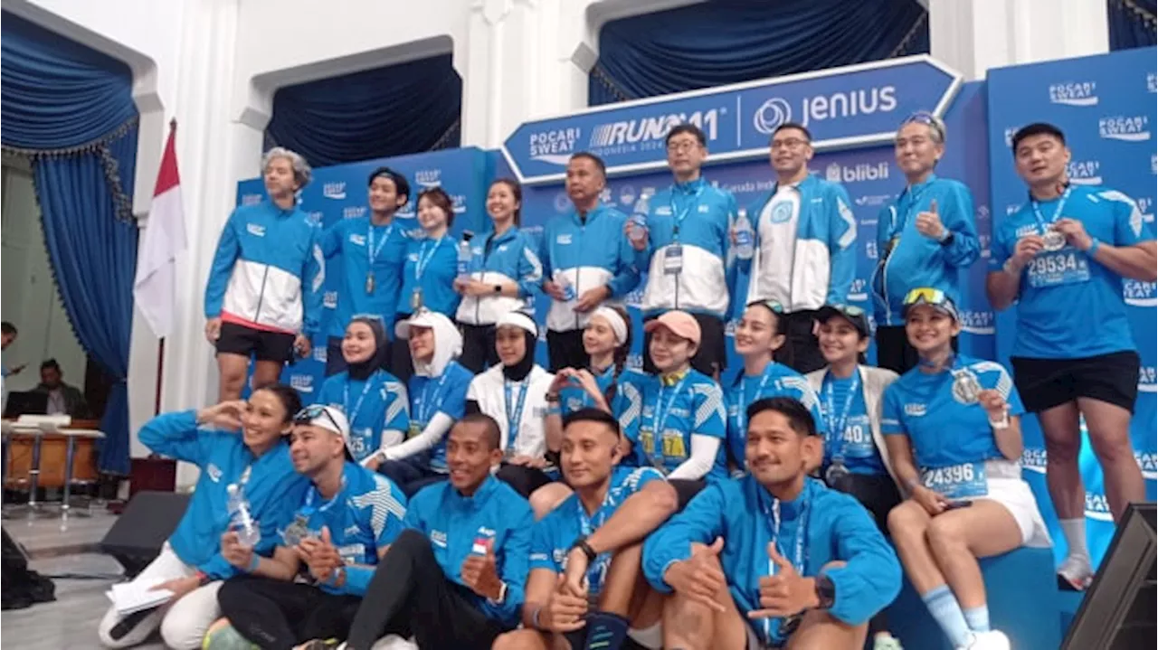 Puluhan Ribu Pelari Ramaikan Pocari Sweat Run, Ada Raffi Ahmad dan Nagita Slavina