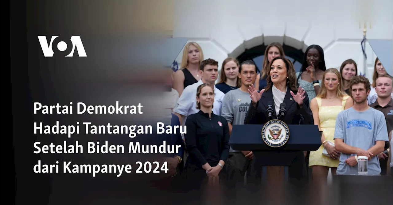 Partai Demokrat Hadapi Tantangan Baru Setelah Biden Mundur dari Kampanye 2024