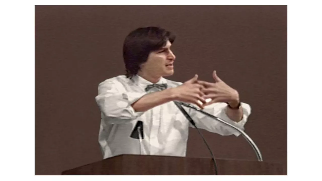 Watch Steve Jobs give a keynote at the 1983 International Design Conference in Aspen