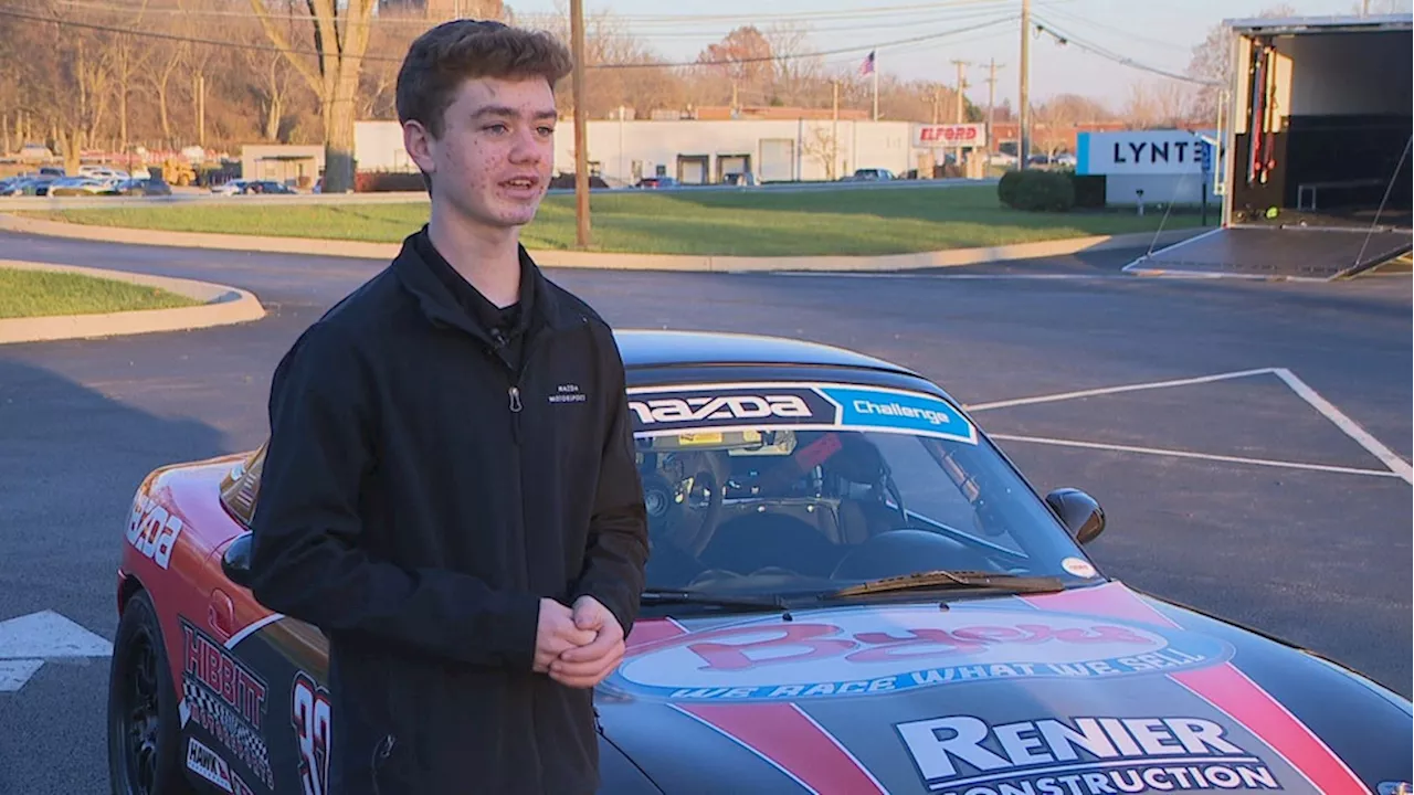 Westerville teen driver has dreams of hitting the professional track