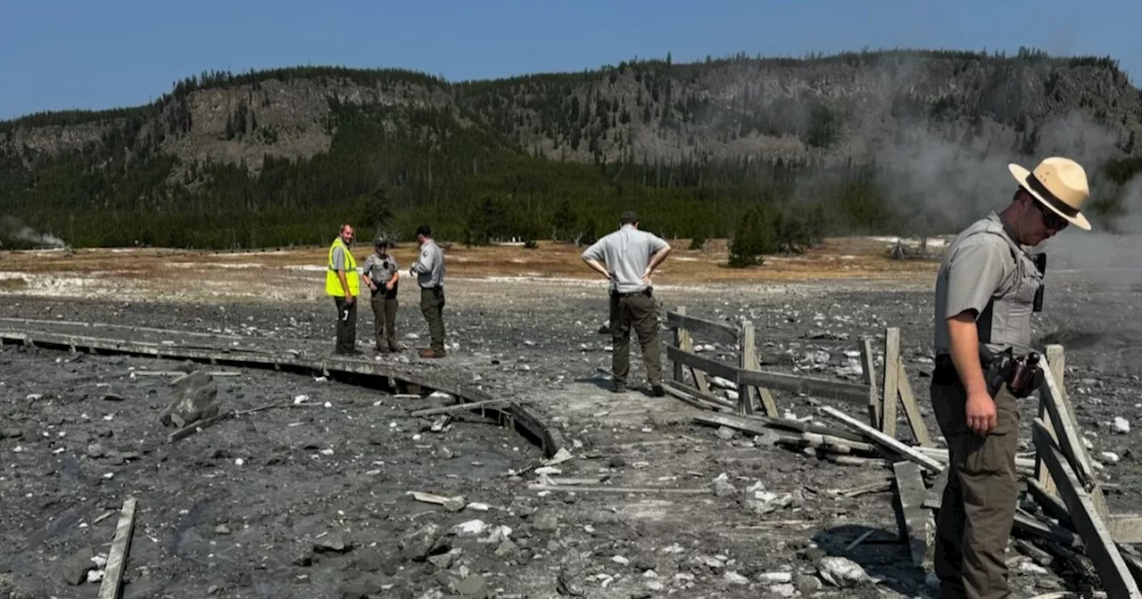 'Small hydrothermal explosion' reported at Biscuit Basin in Yellowstone National Park