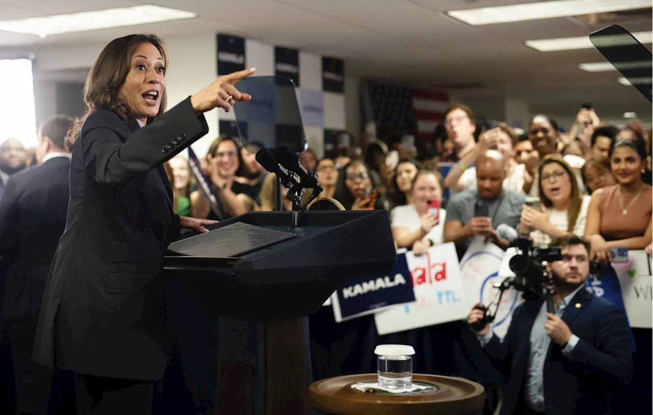 Présidentielle américaine 2024 : Déjà en campagne, Kamala Harris compare Trump à un « escroc » et un « prédateur »