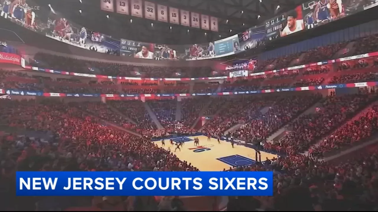 New Jersey officials vying for Philadelphia 76ers to open new arena in Garden State