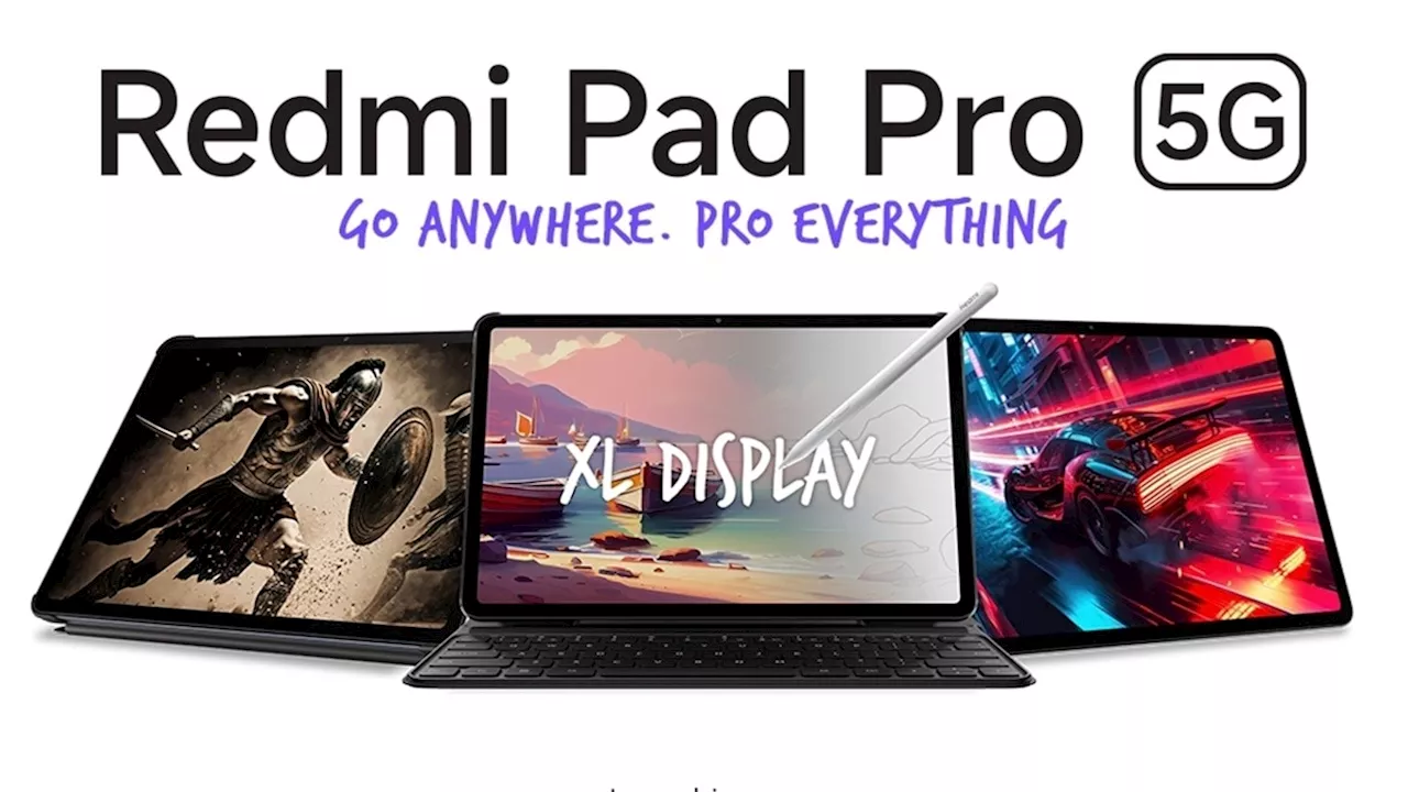 Xiaomi ला रहा दमदार टैबलेट, भारत में Redmi Pad Pro 5G इस तारीख को होगा लॉन्च