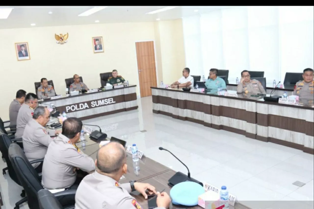 Polda Sumsel gelar operasi penertiban tambang ilegal