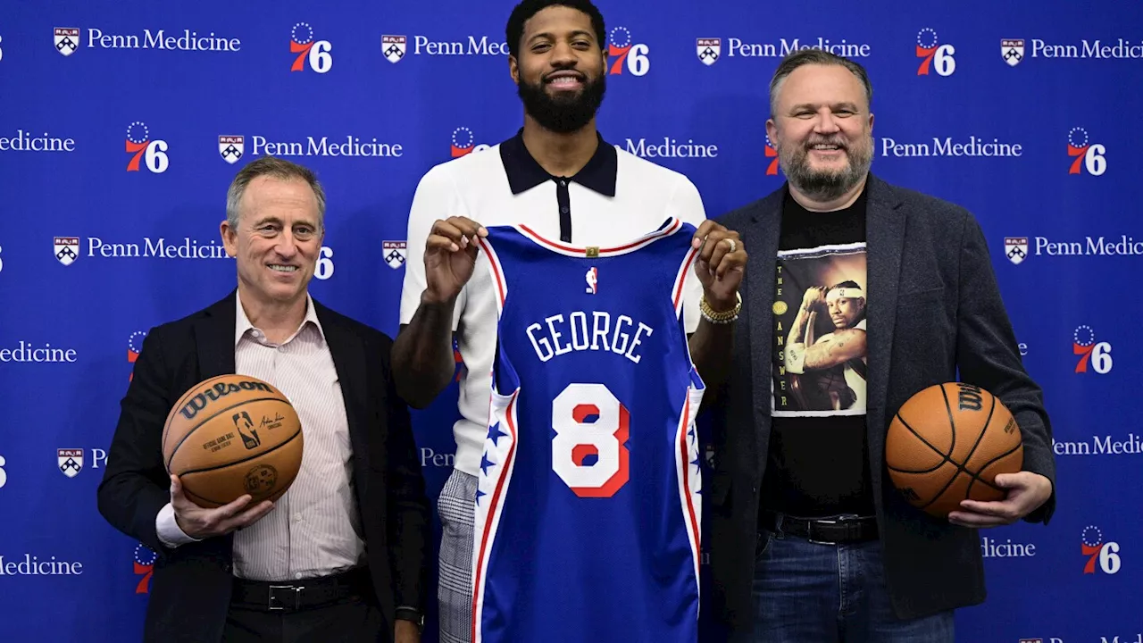 76ers welcome Paul George, welcome back Maxey with all parties in desperate chase for championship