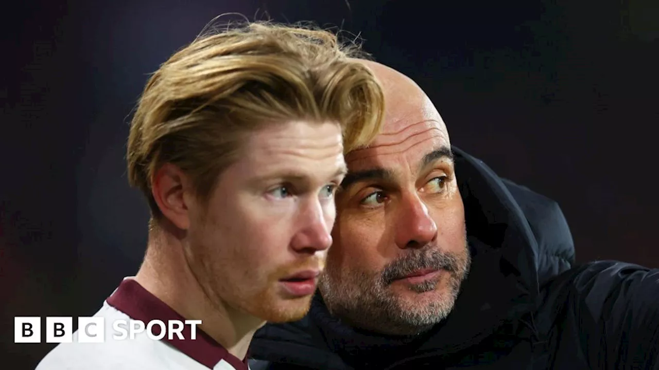 Man City: Pep Guardiola says Kevin de Bruyne will not leave