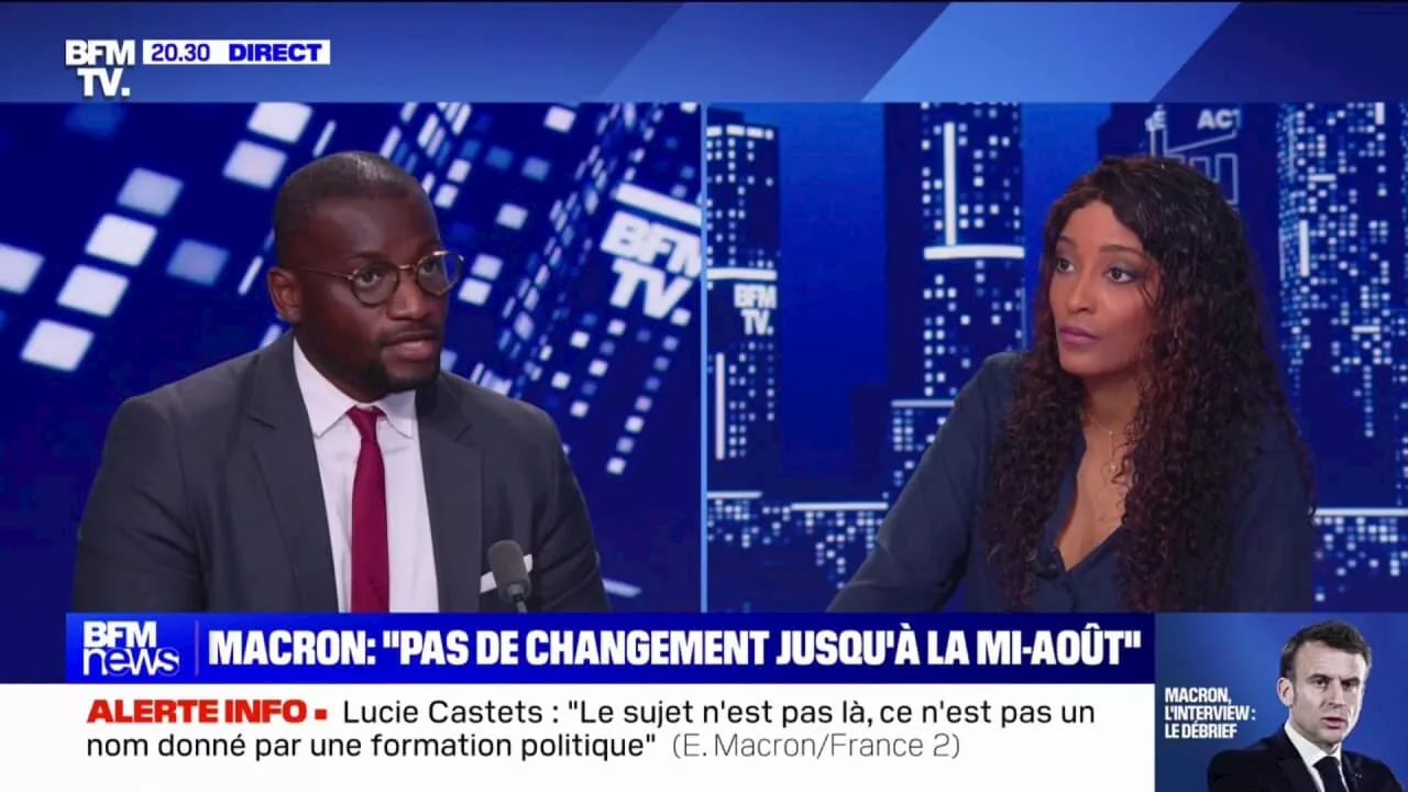 Carlos Martens Bilongo (LFI-NFP): Emmanuel Macron 'est à l'origine du chaos'