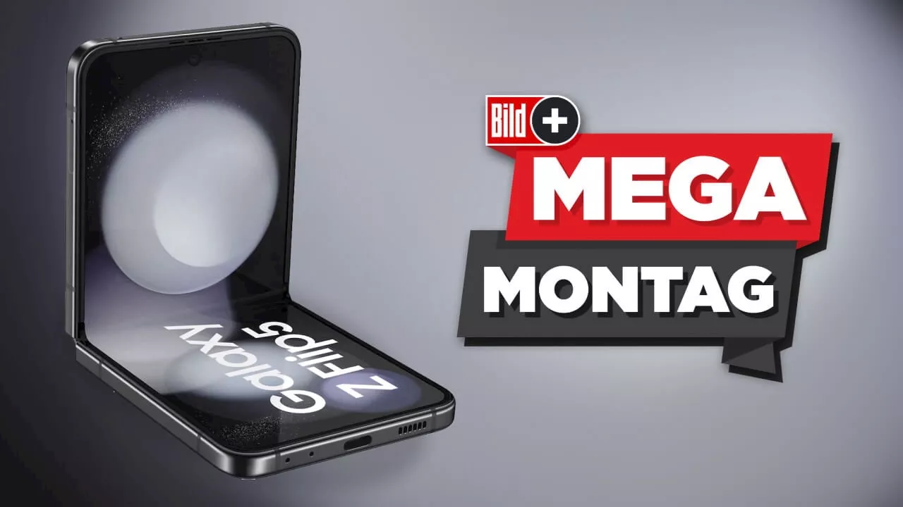 BILDplus: Samsung Galaxy Z Flip5 beim MEGA MONTAG gewinnen