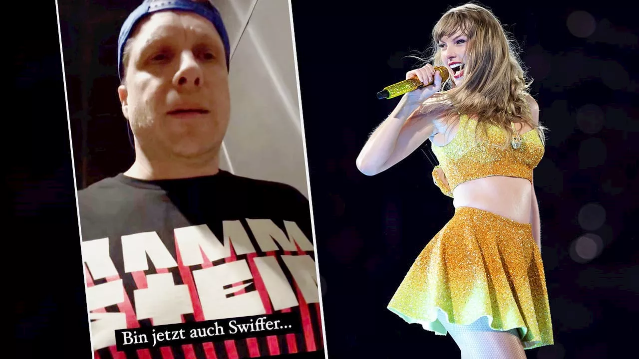 Oliver Pocher: Im Rammstein-Shirt zu Taylor Swift