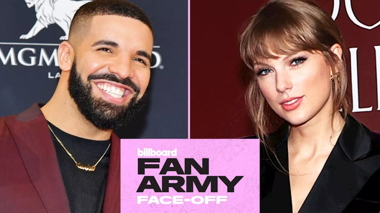 Taylor Swift’s Swifties VS Drake’s Team Drizzy in Billboard’s Fan Army Face-Off