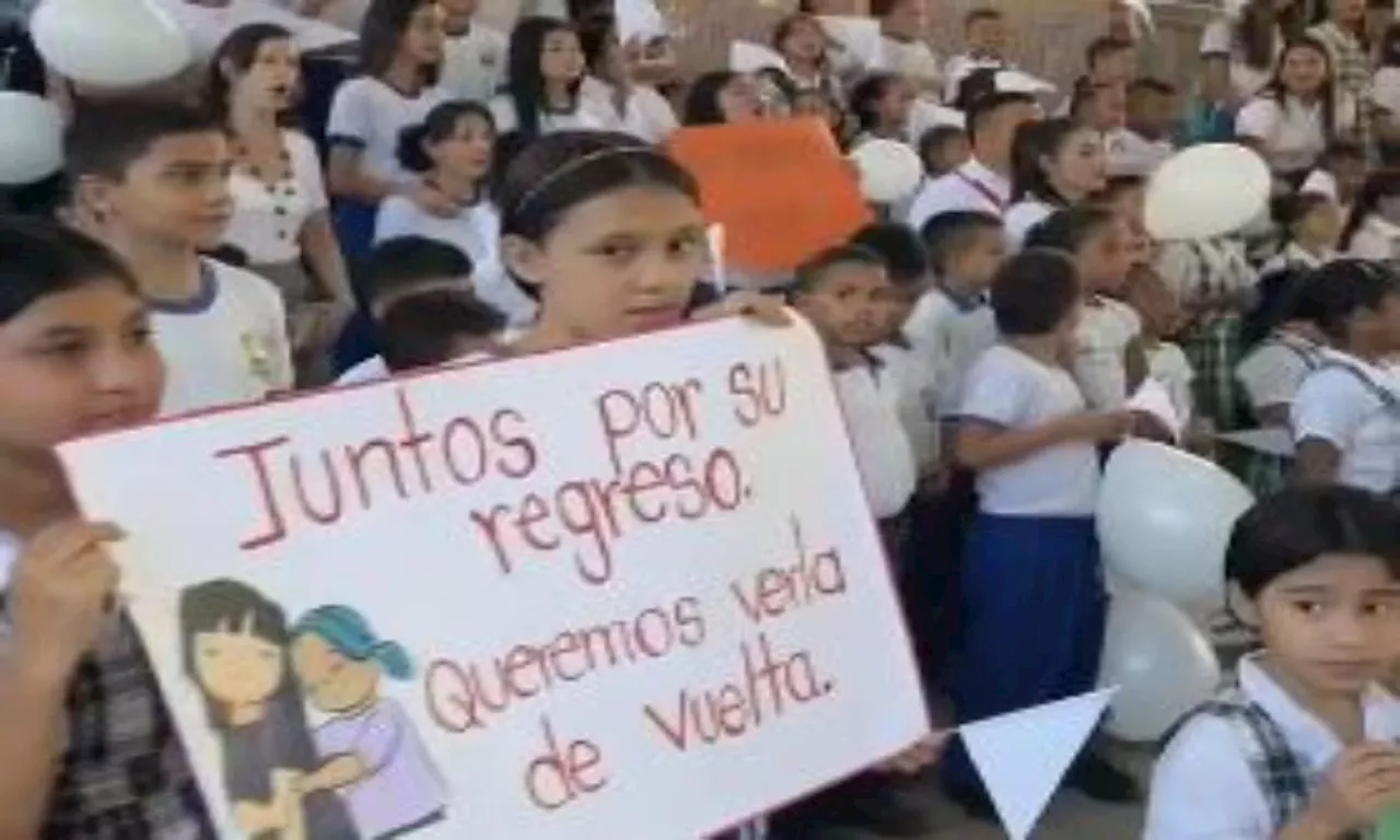 Con un plantón, comunidad exige el regreso de la niña de 12 años desaparecida en Dabeiba