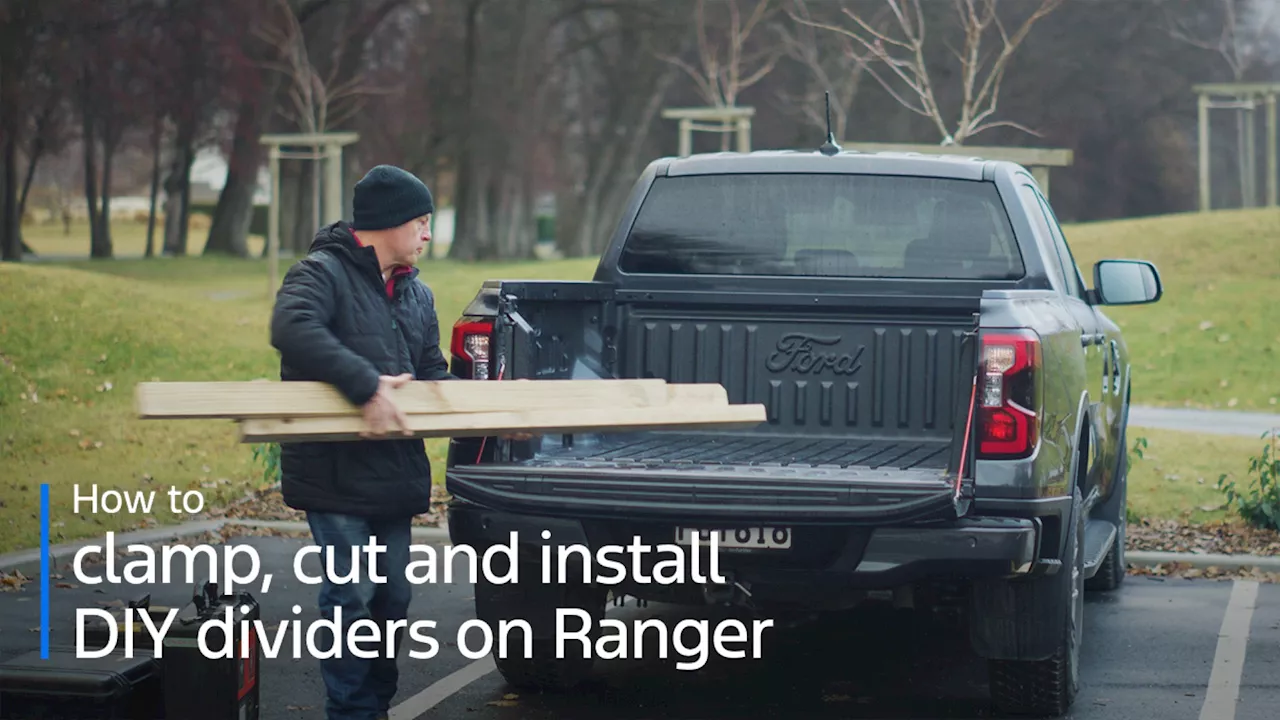 Optimise your Ford Ranger load box with a customisable drop-in bed liner