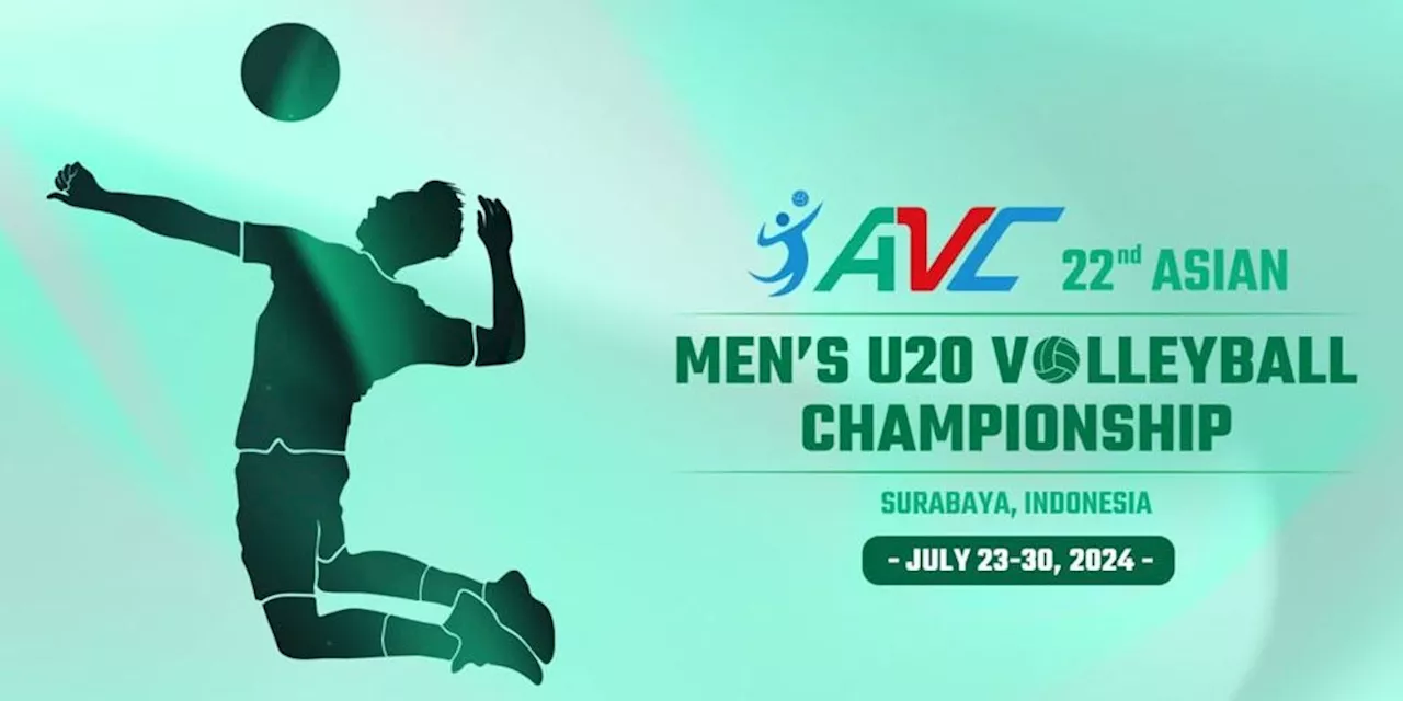 Jadwal AVC Asian Volleyball Championship U20 2024 Putra Hari Ini di MOJI, 23 Juli 2024